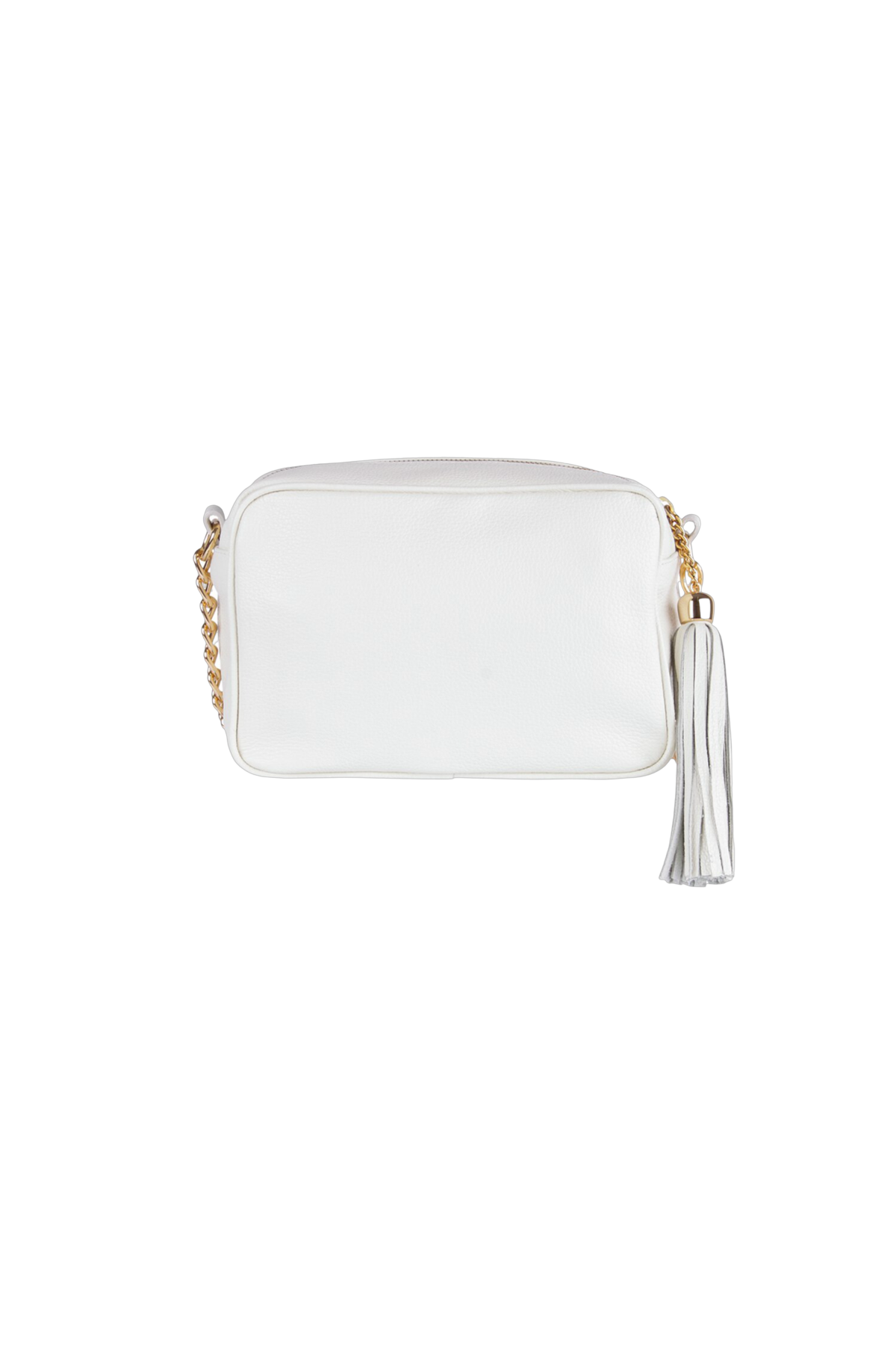 BOLSA MÉDIA CLÁSSICA ALÇA CORRENTE OFF WHITE