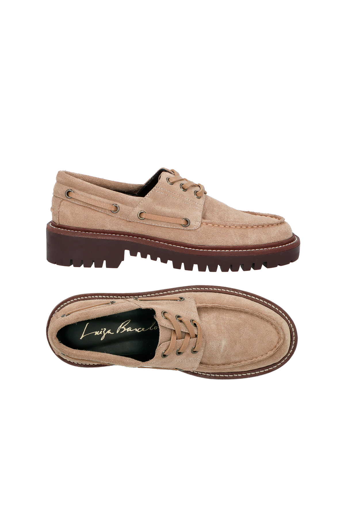 MOCASSIM DOCKSIDE EM CAMURÇA FENDI