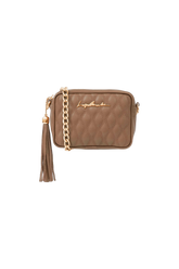 BOLSA PEQUENA CLÁSSICA CORRENTE BROWN