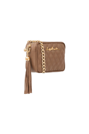 BOLSA PEQUENA CLÁSSICA CORRENTE BROWN