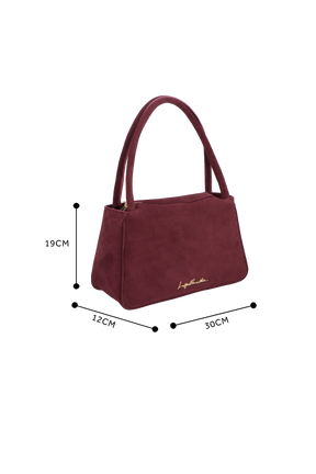 BOLSA MÉDIA EM CAMURÇA MARSALA