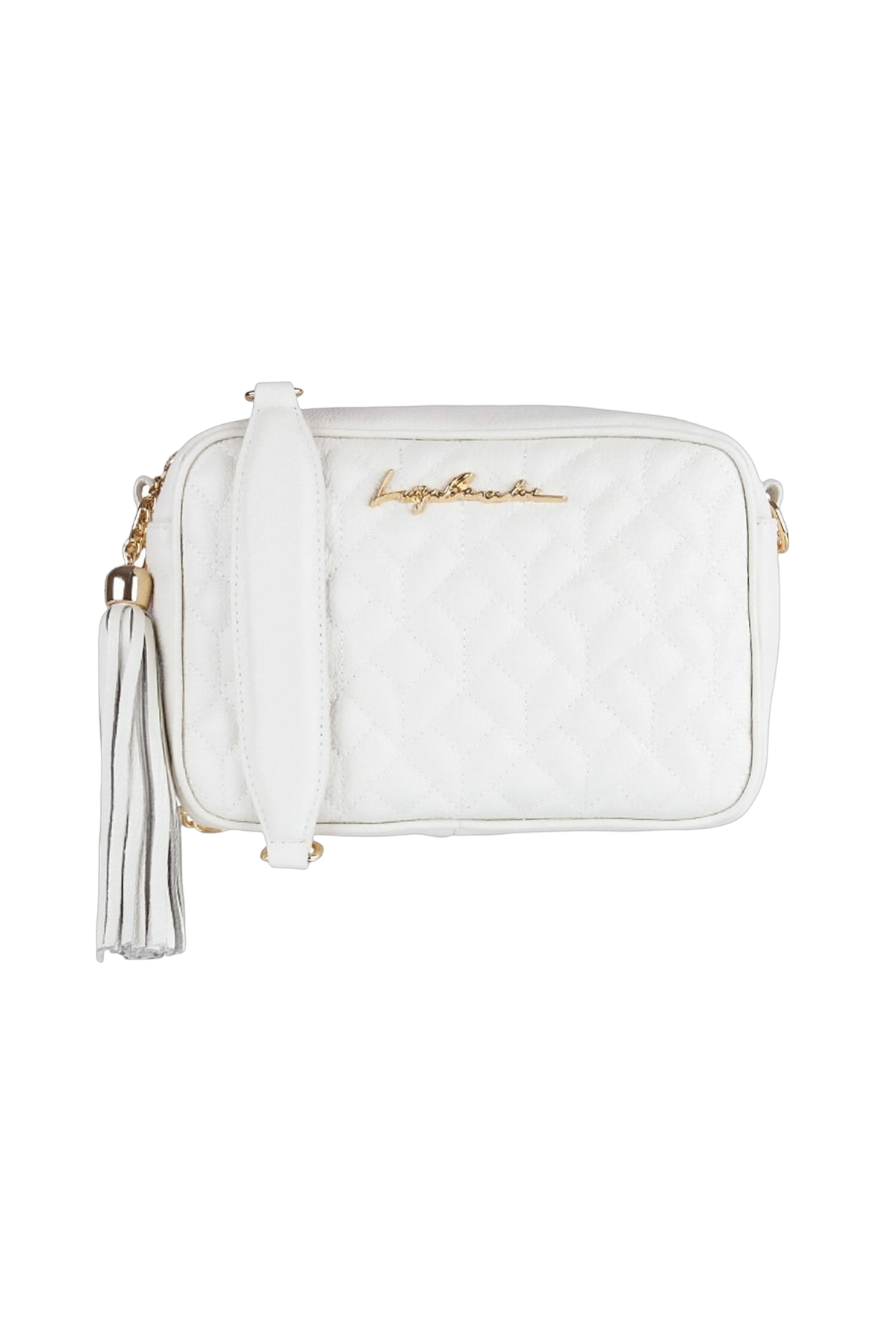 BOLSA MÉDIA CLÁSSICA ALÇA CORRENTE OFF WHITE