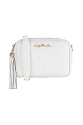 BOLSA MÉDIA CLÁSSICA ALÇA CORRENTE OFF WHITE