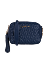 BOLSA MÉDIA CLÁSSICA ALÇA CORRENTE AZUL ATLÂNTICO